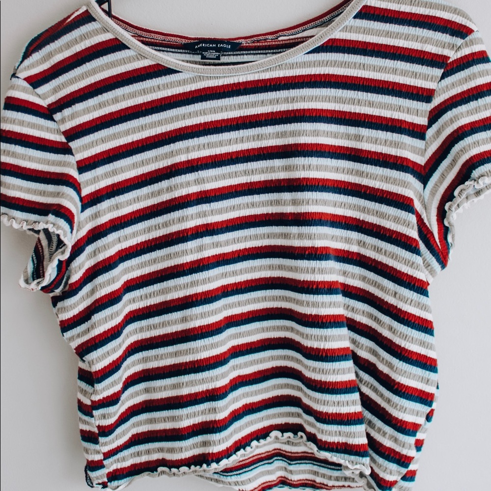 RIBBED AMERICAN EAGLE TOP